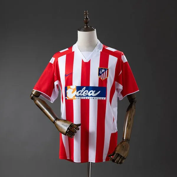 Camiseta de fútbol Atlético Madrid 2002/03 LOCAL MANGA CORTA VERSION FAN